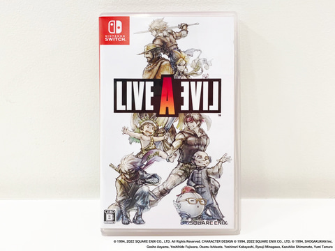 おなじみのロゴをどでかくデザイン！ 「ライブアライブ コレクターズ