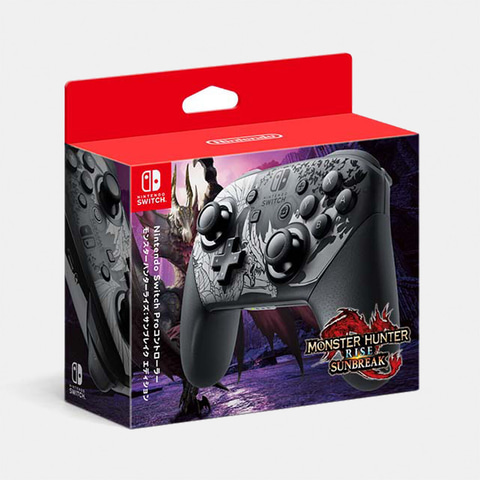 モンスターハンターライズ：サンブレイク」仕様の「Switch Pro