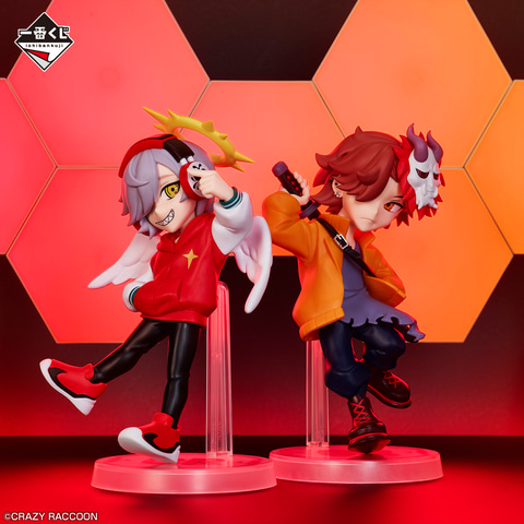 一番くじ CRAZY RACCOON」が本日発売！ だるまいずごっど賞やありさか