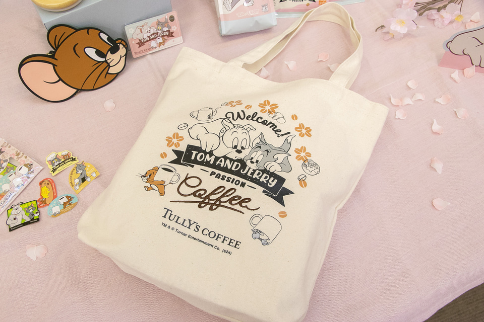 タリーズコーヒー「トムとジェリー」コラボのトート/エコバッグ/ポーチ