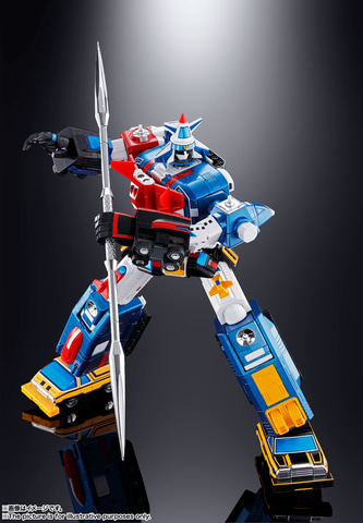 究極の15体合体！ フィギュア「超合金魂 GX-88 機甲艦隊ダイラガーXV