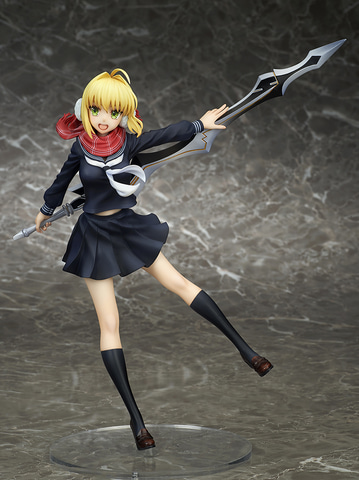 制服姿で元気いっぱいのネロ！ 「Fate/EXTELLA LINK」よりネロ