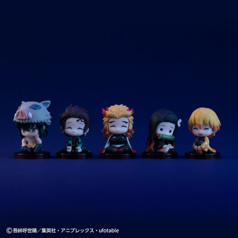 ガチャガチャ 鬼滅の刃 すわらせ隊1〜6＆無限列車特別編 全35種 コンプ