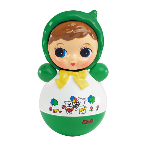 昭和レトロな「おきあがりポロンちゃん」のミニチュアフィギュアが2022