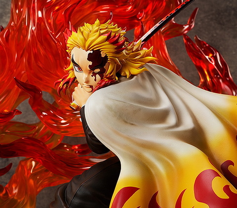 玖ノ型・煉獄！「鬼滅の刃」煉獄杏寿郎の1/4スケールフィギュア