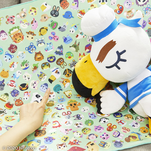 浜辺に倒れるジョニーもぬいぐるみに！ 「一番くじ あつまれ どうぶつ