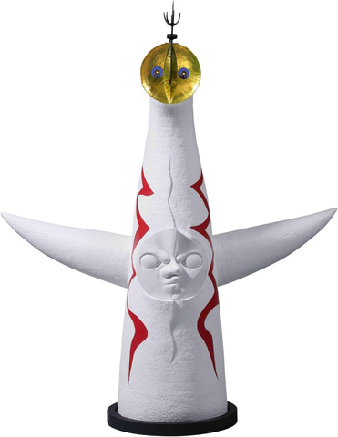 海洋堂の「1/144スケール 太陽の塔 ソフトビニール製塗装済み完成