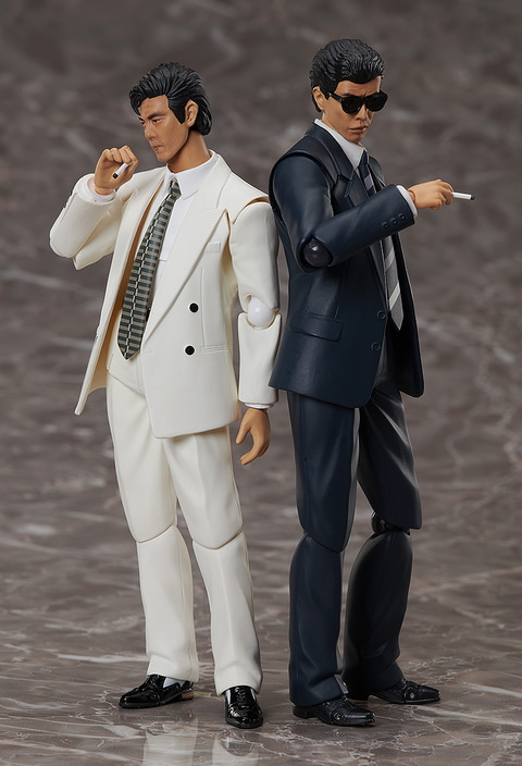 あぶない刑事」よりタカとユージがフィギュアシリーズ「figma」に登場
