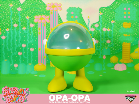 ファンタジーゾーン」の主人公「オパオパ」がソフビフィギュアで登場