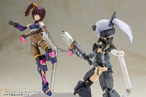 くノ一姿のフレームアームズ・ガールが推参。「フレームアームズ