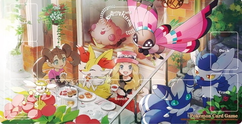 ポケセンオンライン、ポケカ用プレイマット2種の抽選開始日を9月6日に