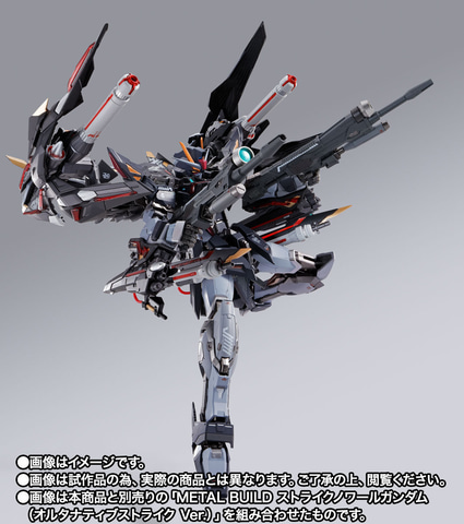 新たに設定された本体カラーやマーキングが魅せる。「METAL BUILD