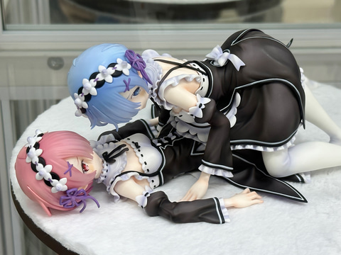 特別企画】【あみあみ展示撮り下ろし】「リゼロ」の仲良しメイド姉妹が