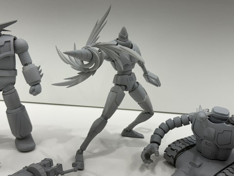 ゲッターチーム」原型公開！ CCSTOYS、「ブラックゲッター」も