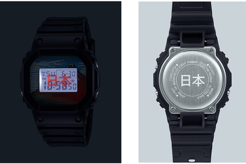 G-SHOCK、“北斎フェイス”の「DW-5600」 - Impress Watch