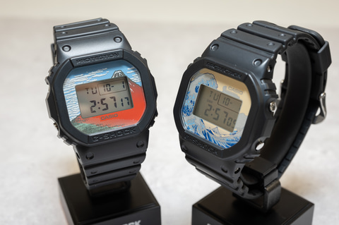 G-SHOCK、“北斎フェイス”の「DW-5600」 - Impress Watch