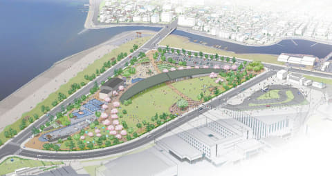 羽田空港跡地が公園に 草地広場やスポーツフィールド整備 - Impress Watch