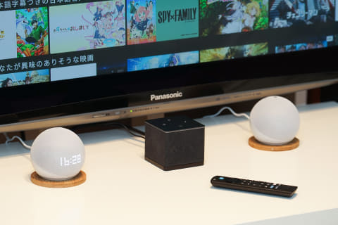 Amazon「Fire TV Cube」と「Echo Dot」2台でステレオサウンドを楽しむ