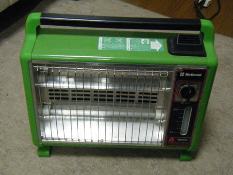 わたしの思い出家電】ナショナル「800W ニコニコファンヒータ」 - 家電