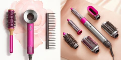 ダイソン、フューシャピンクの限定ヘアケアセット。母の日ギフトに