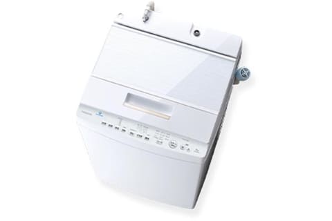 東芝、ウルトラファインバブルで洗う洗濯機。低振動/低騒音モーター