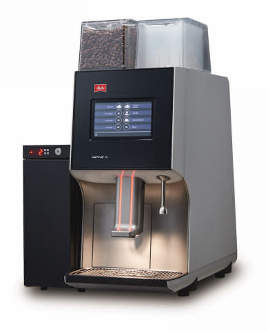 メリタ、業務用の全自動コーヒーマシン「XT4 Touch」。扱いやすい