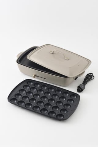 ブルーノ、柔らかな限定色アッシュグレイズのホットプレートや電気調理