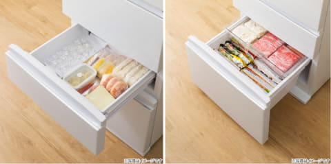 ニトリ、大容量371L冷蔵庫が9万円 冷凍室2段 - 家電 Watch