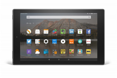 Amazon、4980円～の新「Fire」と軽量・薄型で8/10インチの「Fire HD