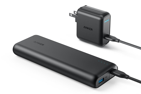 Anker、2万mAhでUSB PDに対応、軽量に仕上げたモバイルバッテリー