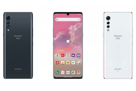 ドコモ、デュアルスクリーン対応の「LG VELVET L-52A」を12月以降発売