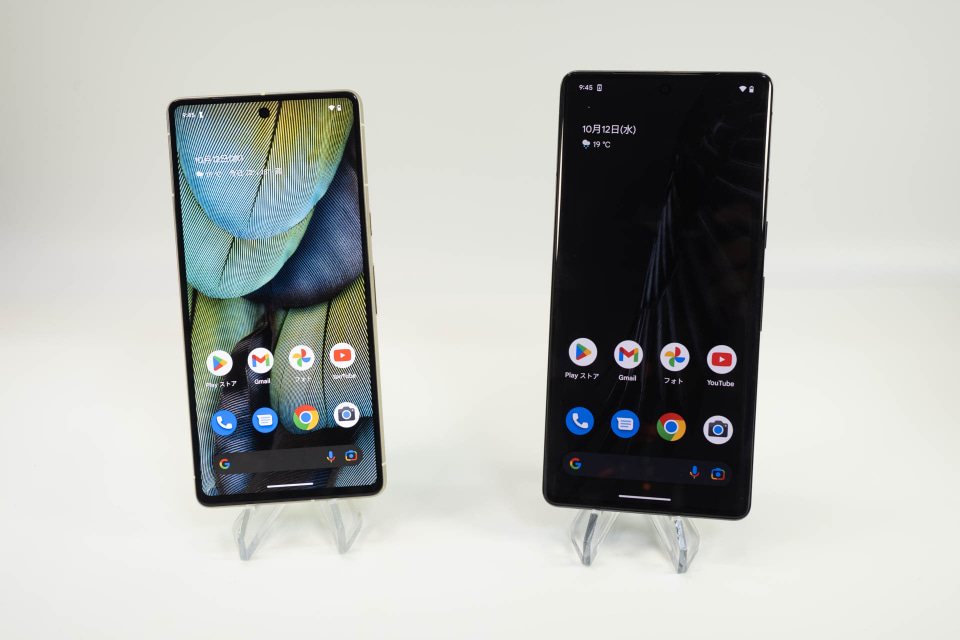 Google渾身のフラッグシップ「Pixel 7/7 Pro」、実機の仕上がりを