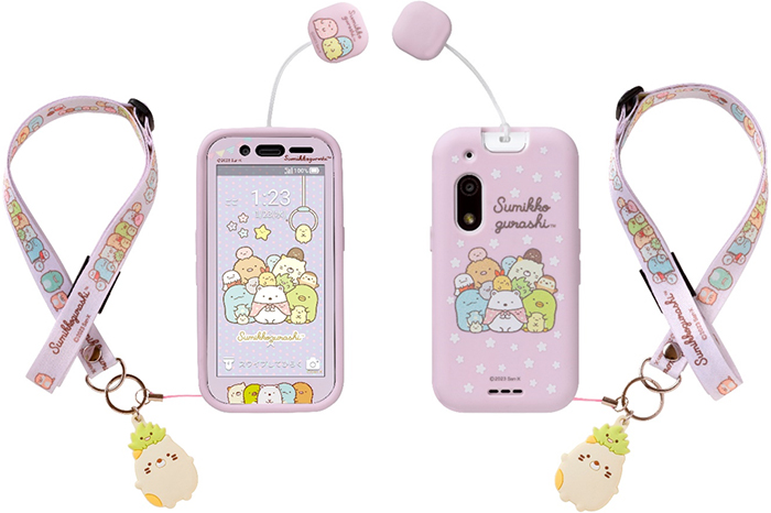 ソフトバンク、すみっコぐらしコラボの「キッズフォン3」「どこかな