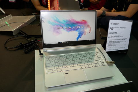 イベントレポート】MSI、14型フルHD液晶/GeForce搭載で1.19kgの薄型