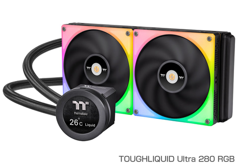 ニュース・フラッシュ】Thermaltake、ヘッド部に2.1型ディスプレイを