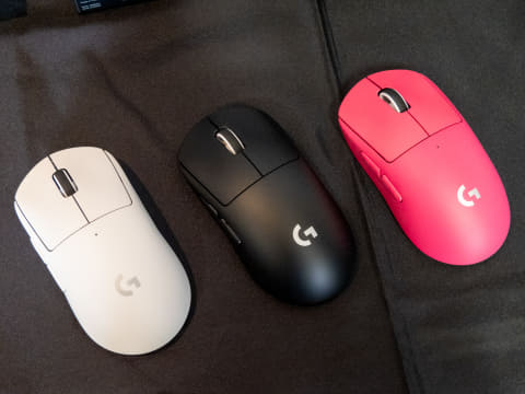 ロジクール、60gの無線ゲーミングマウス「PRO X Superlight 2」。高
