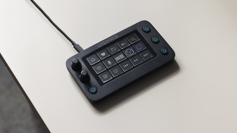 液晶付きボタンやダイヤル搭載の配信者/クリエイター向けコントローラ