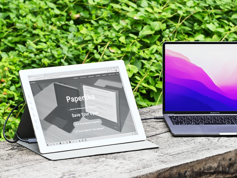 25.3型電子ペーパーのPCモニター。グラフィック/テキスト/ビデオモード