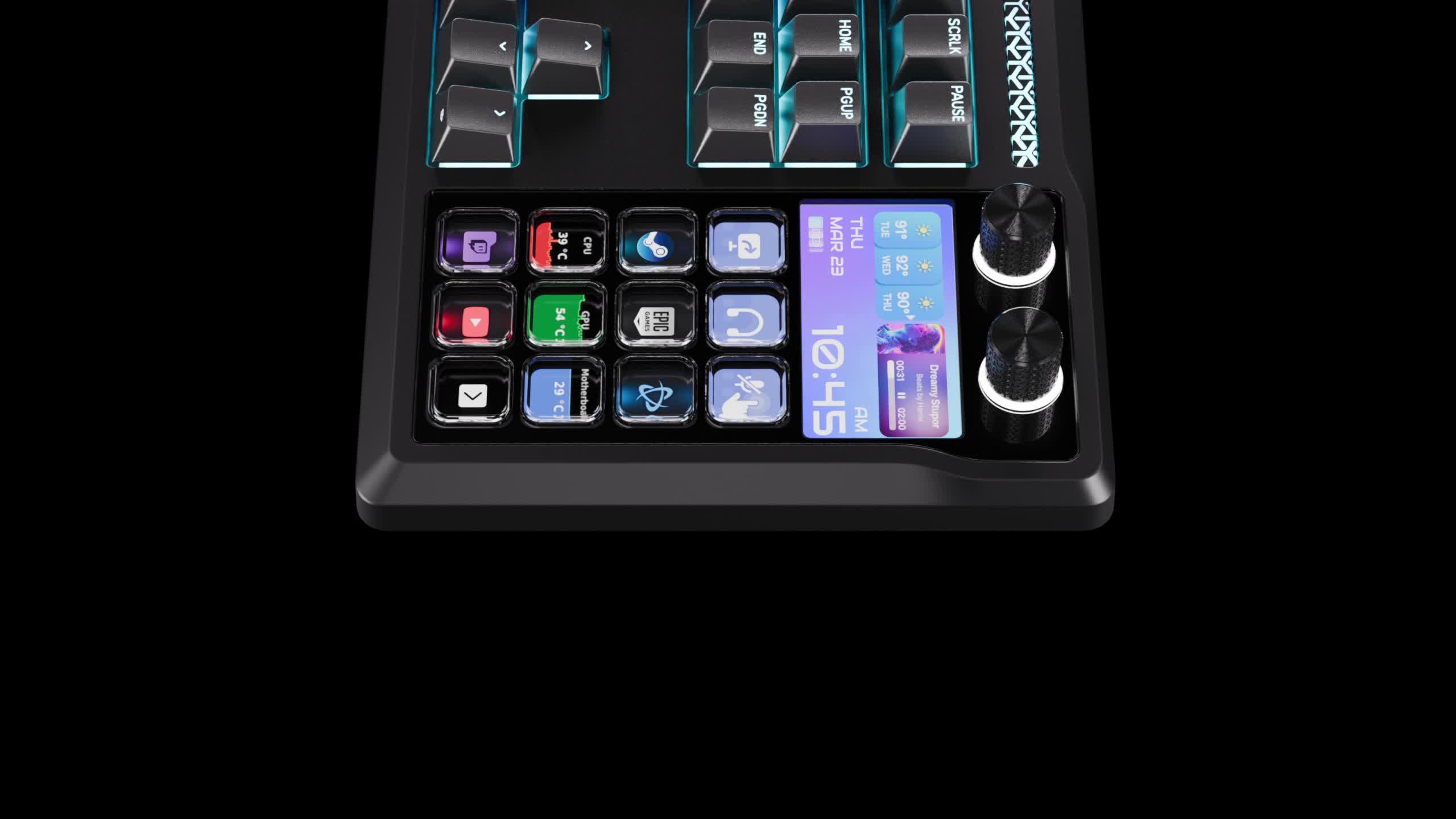 GALLEON 100 SD Stream Deck内蔵メカニカルキーボード (JP)