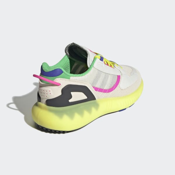 White ZX 5K Boost Sneakers