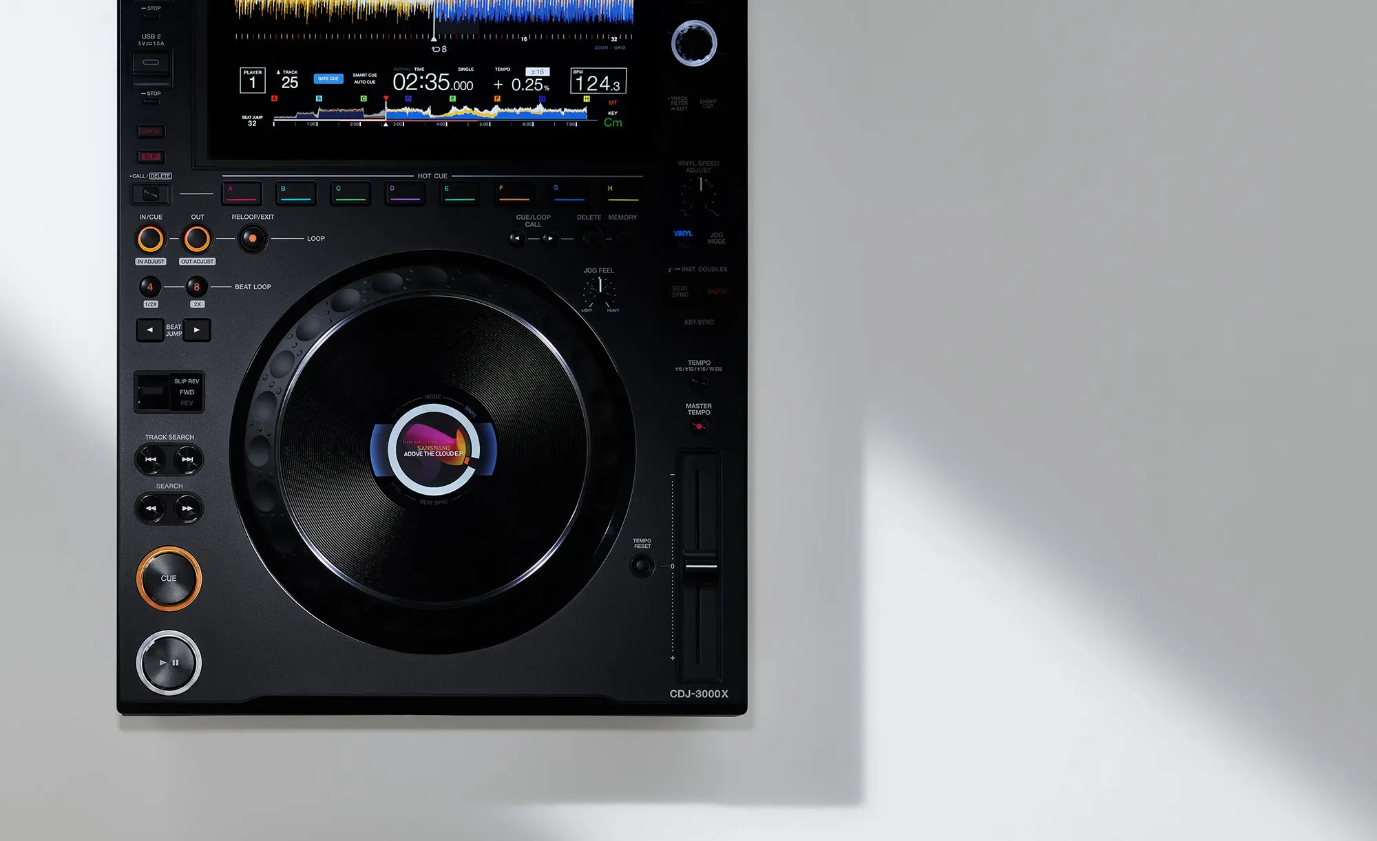 CDJ-3000X - 次世代プロフェッショナルDJプレーヤー - AlphaTheta