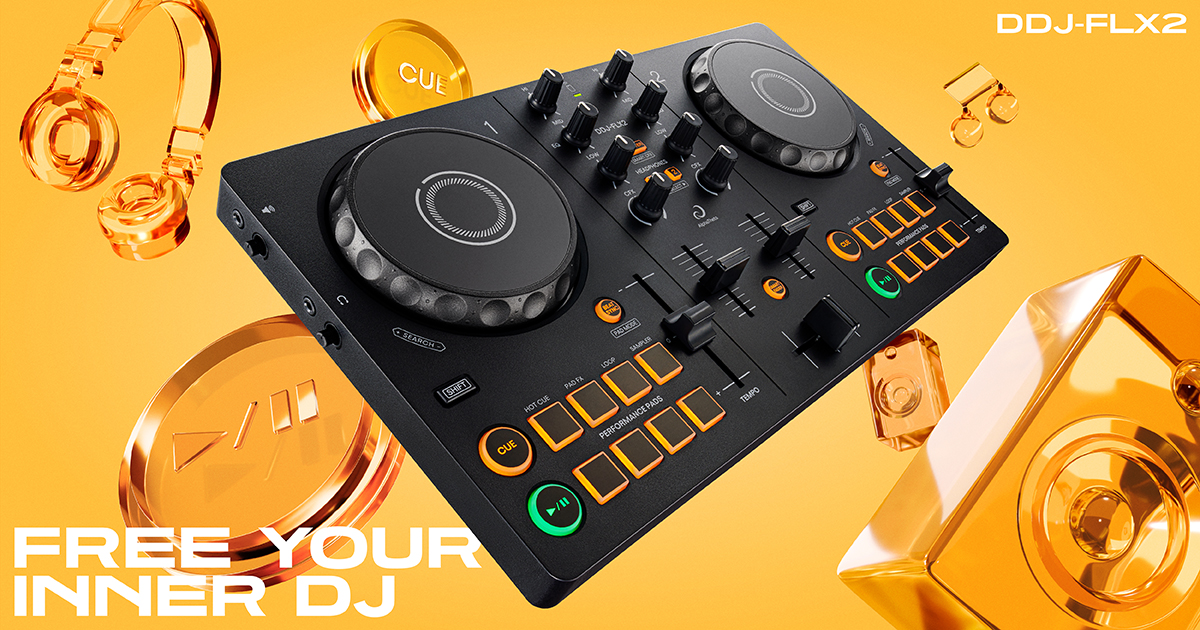 FREE YOUR INNER DJ: Introducing the DDJ-FLX2 - AlphaTheta