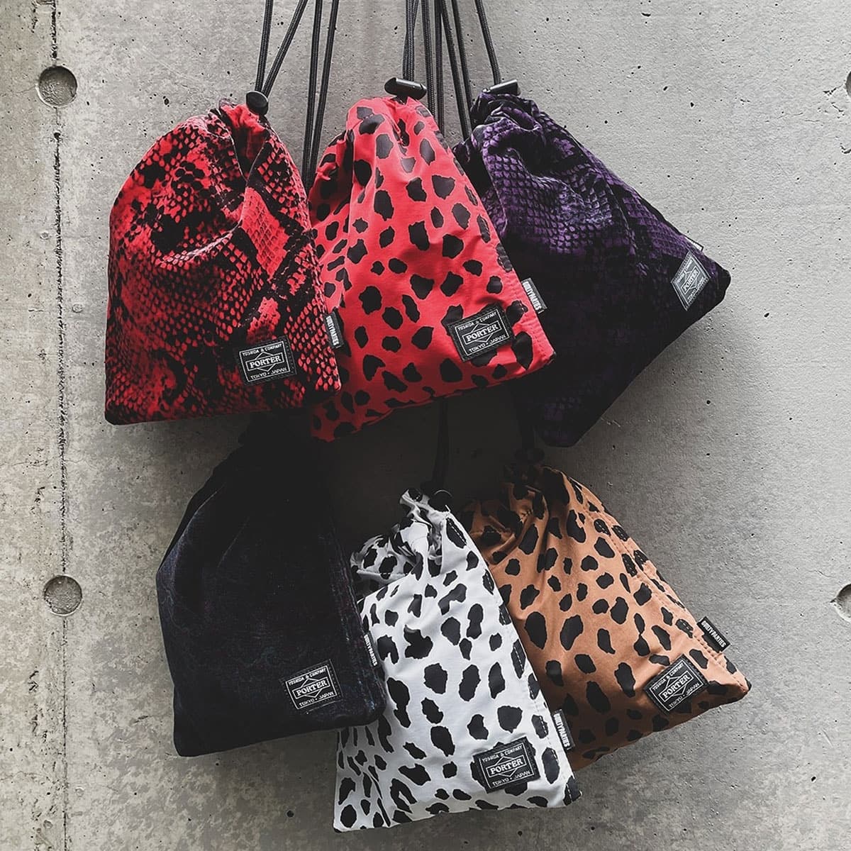 WACKO MARIA × PORTER SHOULDER POUCH RED 21FA-I（ワコマリア