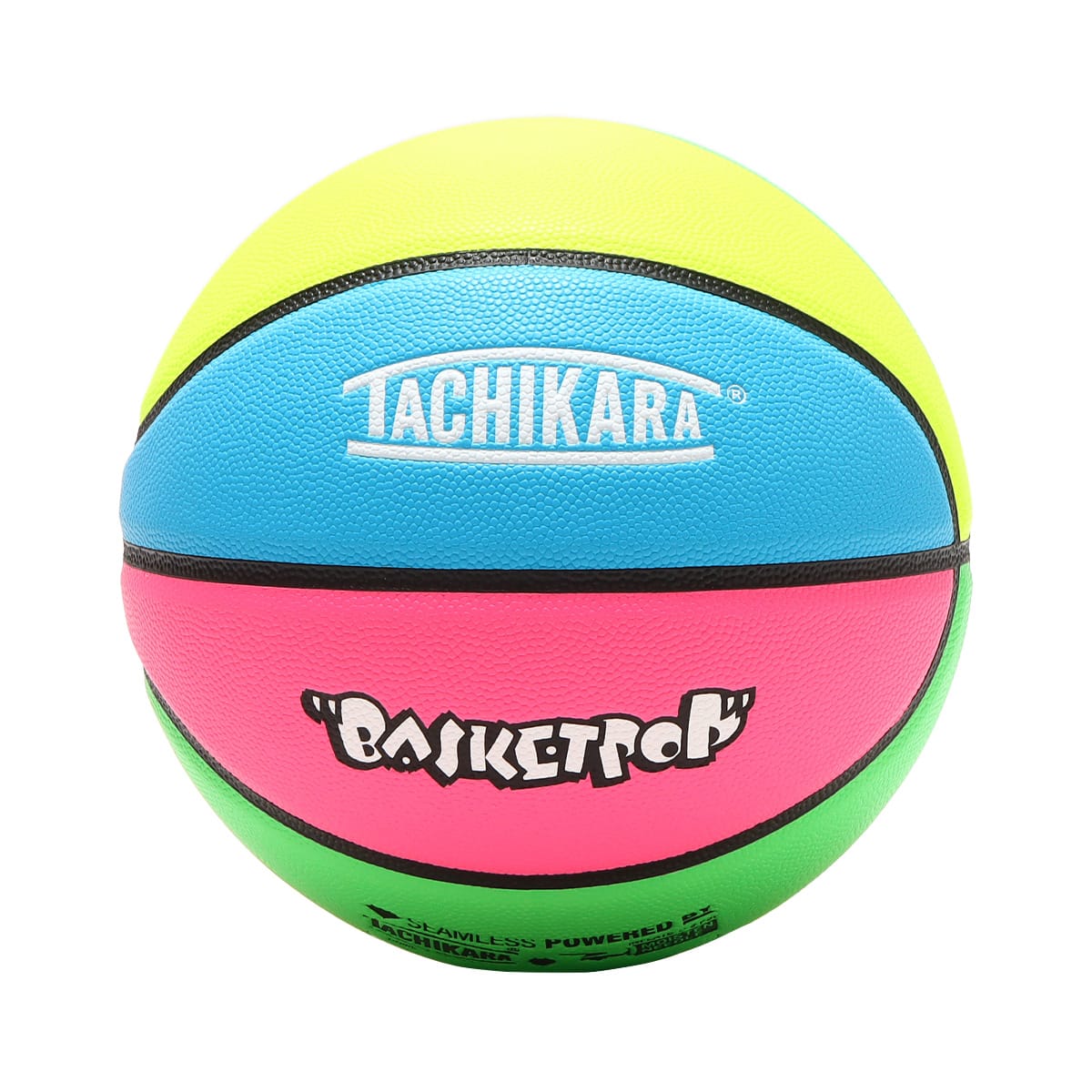 TACHIKARA BASKETPOP size6 NEON PINK/ NEON BLUE / NEON YELLOW