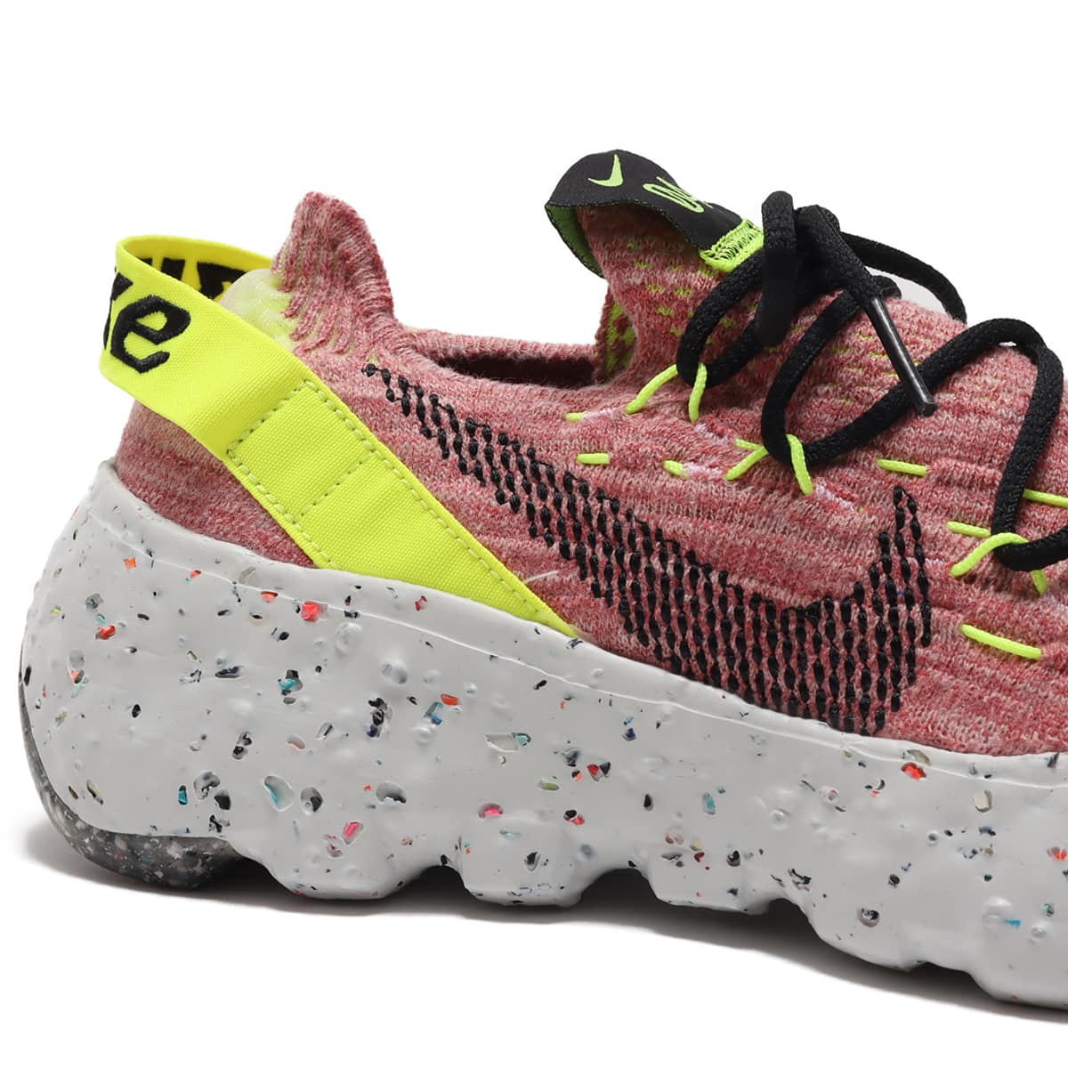 NIKE W SPACE HIPPIE 04 LEMON VENOM/BLACK-LT ARCTIC PINK 20FA-I