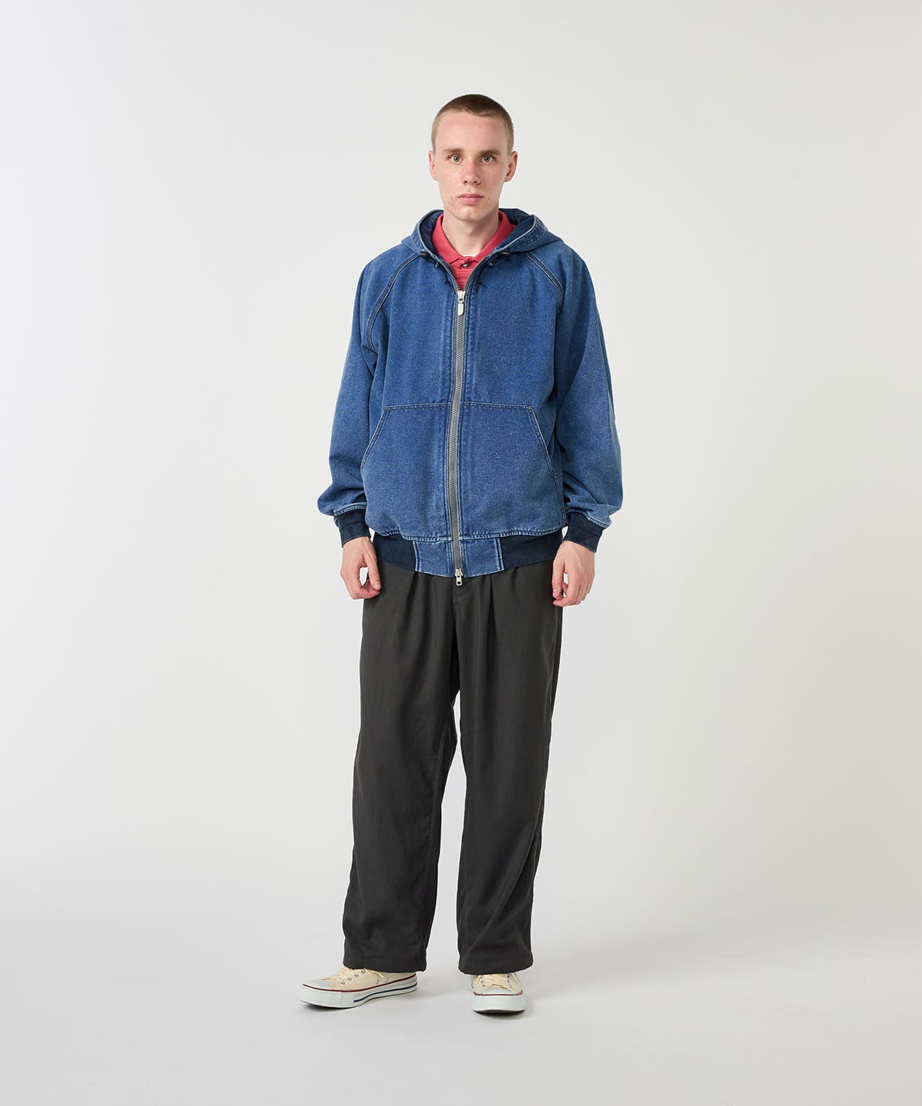 THE NORTH FACE PURPLE LABEL PLAS Indigo Field Parka Indigo Bleach