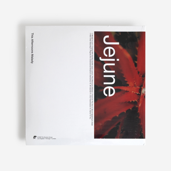 Jejune - This Afternoons Malady - Boomkat