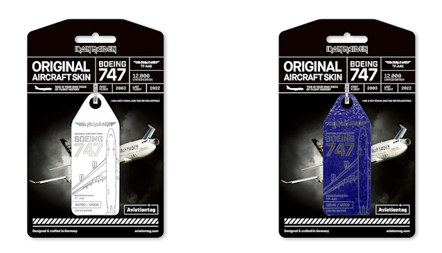 IRON MAIDEN's Aviationtag Celebrates History Of Band's Chartered