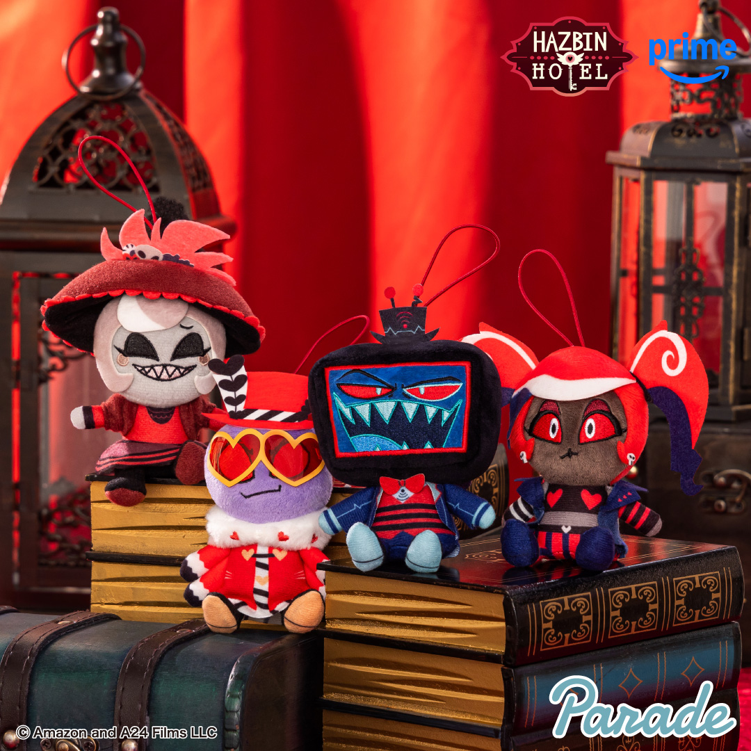 ハズビンホテルへようこそ◾︎スクエア缶バッジ 7個セット♫ヴォックス