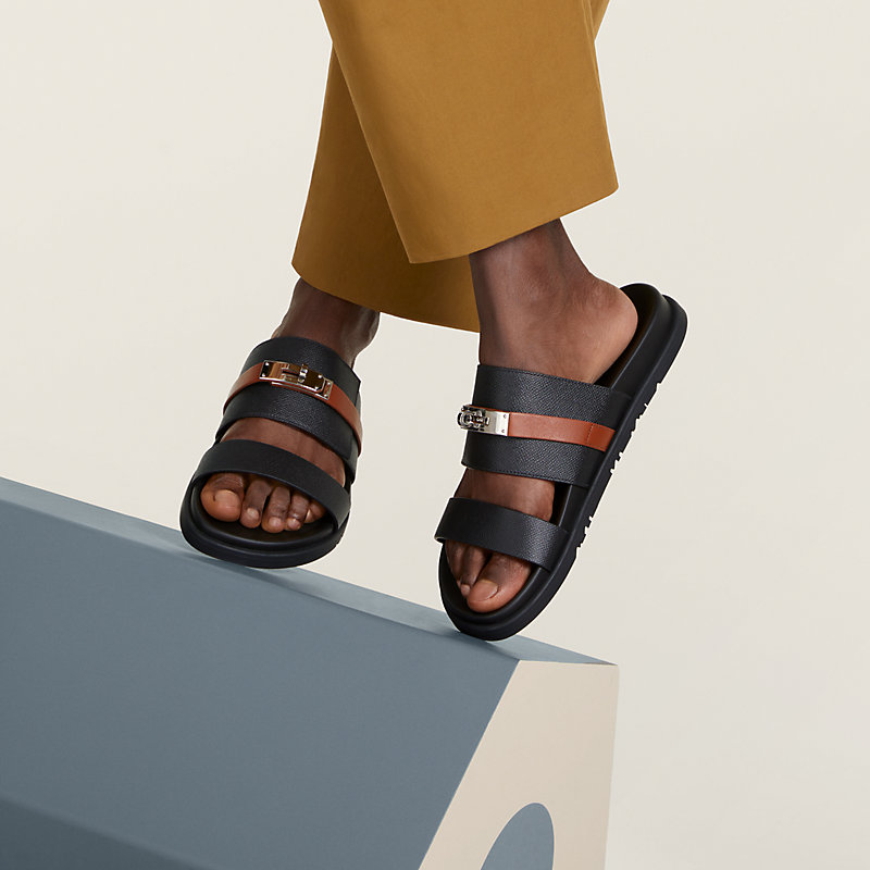 Jackson sandal - Black | Hermès Canada